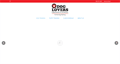 Desktop Screenshot of dogloversobedienceschool.com